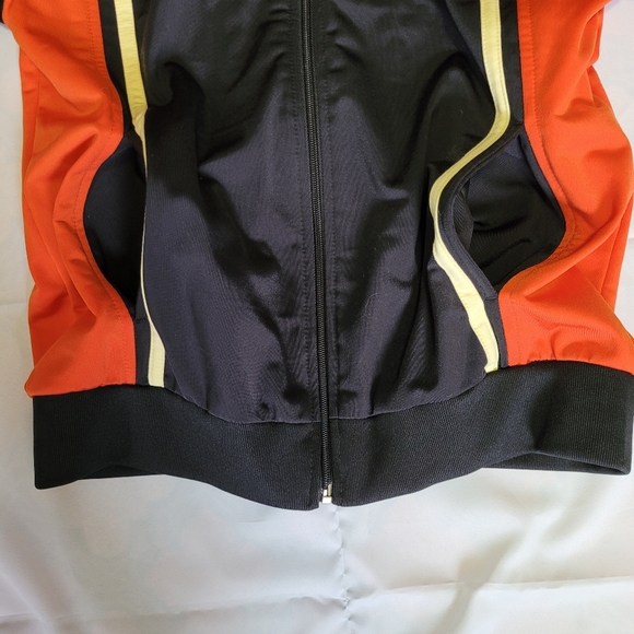 Bailey's Point Varsity Jacket Mens Size M Orange and Black - Picture 9 of 9